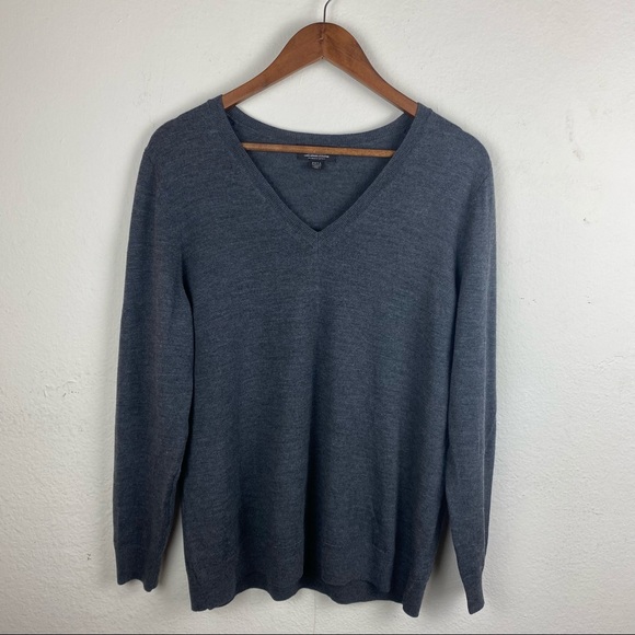 Lord & Taylor Extra Fine Merino Wool Long Sleeve - Picture 3 of 8